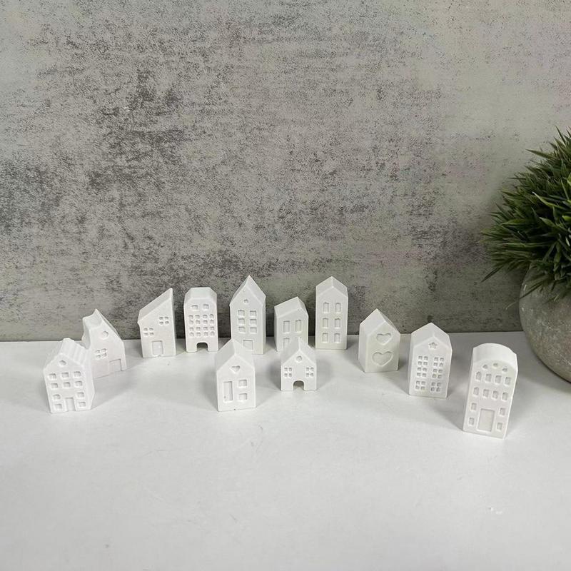 Domácí svícen Silikonová forma Sádrové formy na odlévání svíček Pryskyřičný svícen Řemeslné odlévací formy Domácí dekorace Řemesla Dárky