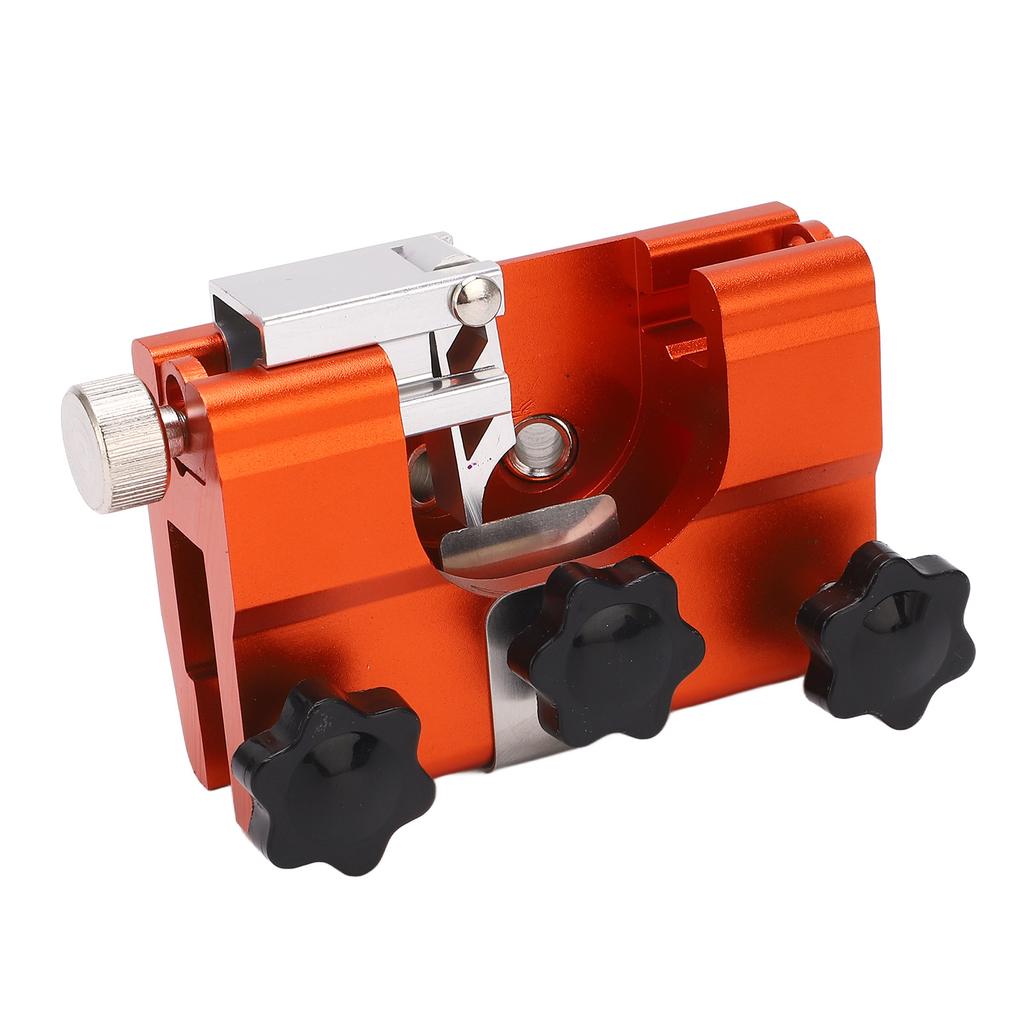 Hand Crank Chainsaw Sharpener Portable Manual Chain Sharpening Jig with Grinding Head Rocker