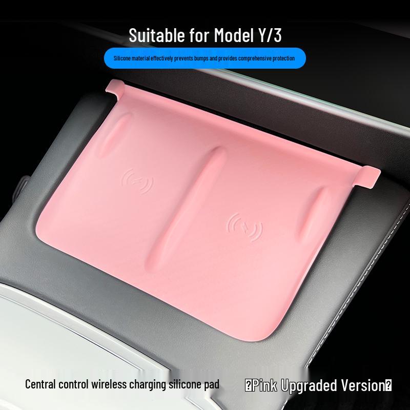 Tesla Model 3/Y Cup Holder Charger & Gear Shift Silicone Cover