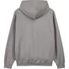 Y-3 Solid Logo Printed Hooded Zip-Up Long Sleeve Sweatshirt Women sweatshirt Gray JD9818