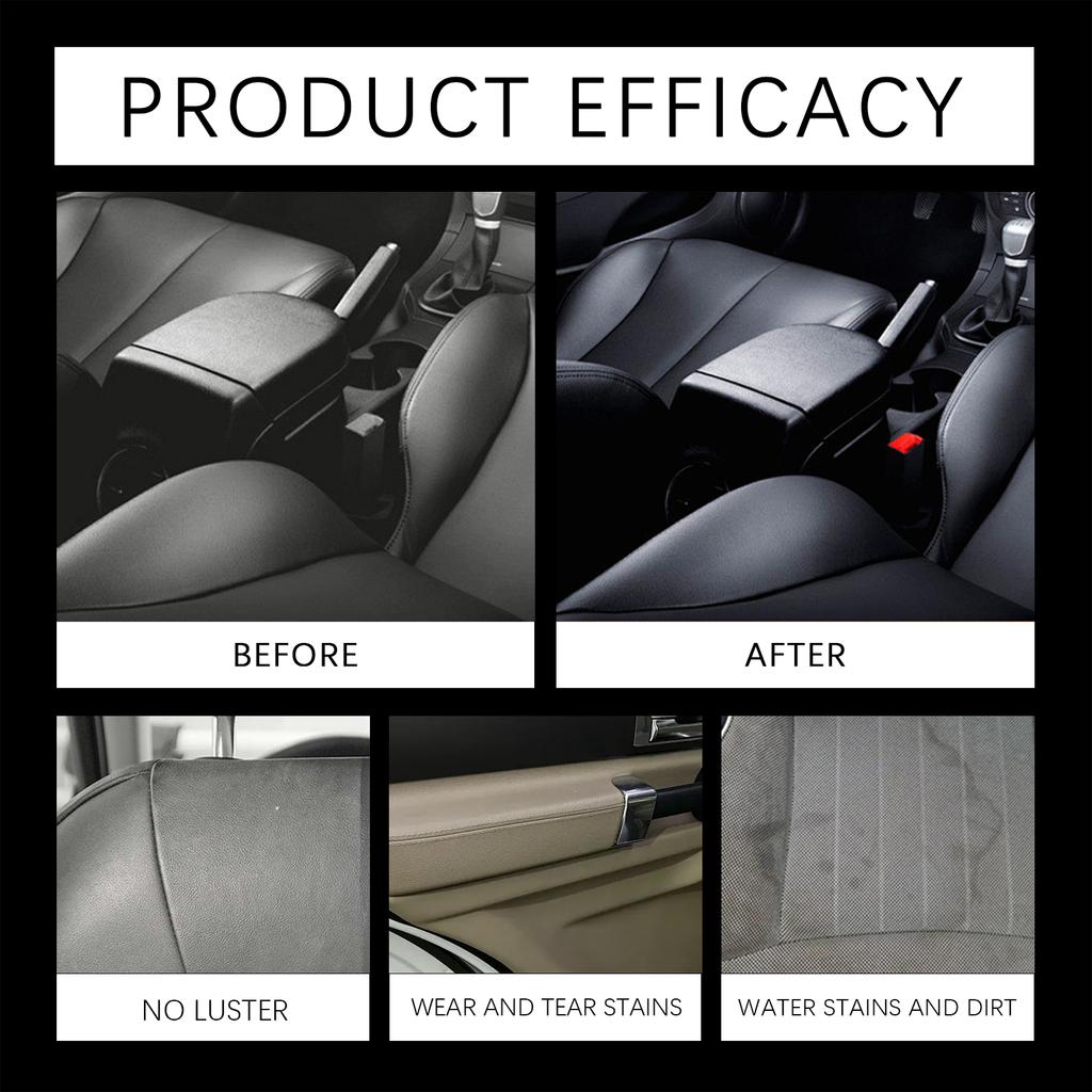 Car Leather Restorer Back To Black Gloss Rubber Plastic Renovator Longlasting Coating Leather Restore Auto Polish Cleaning Care