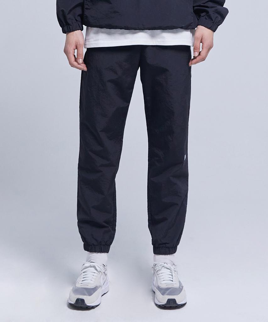 Leijibi Camp Running Sports Pants Windbreaker Jogger Pants M Black