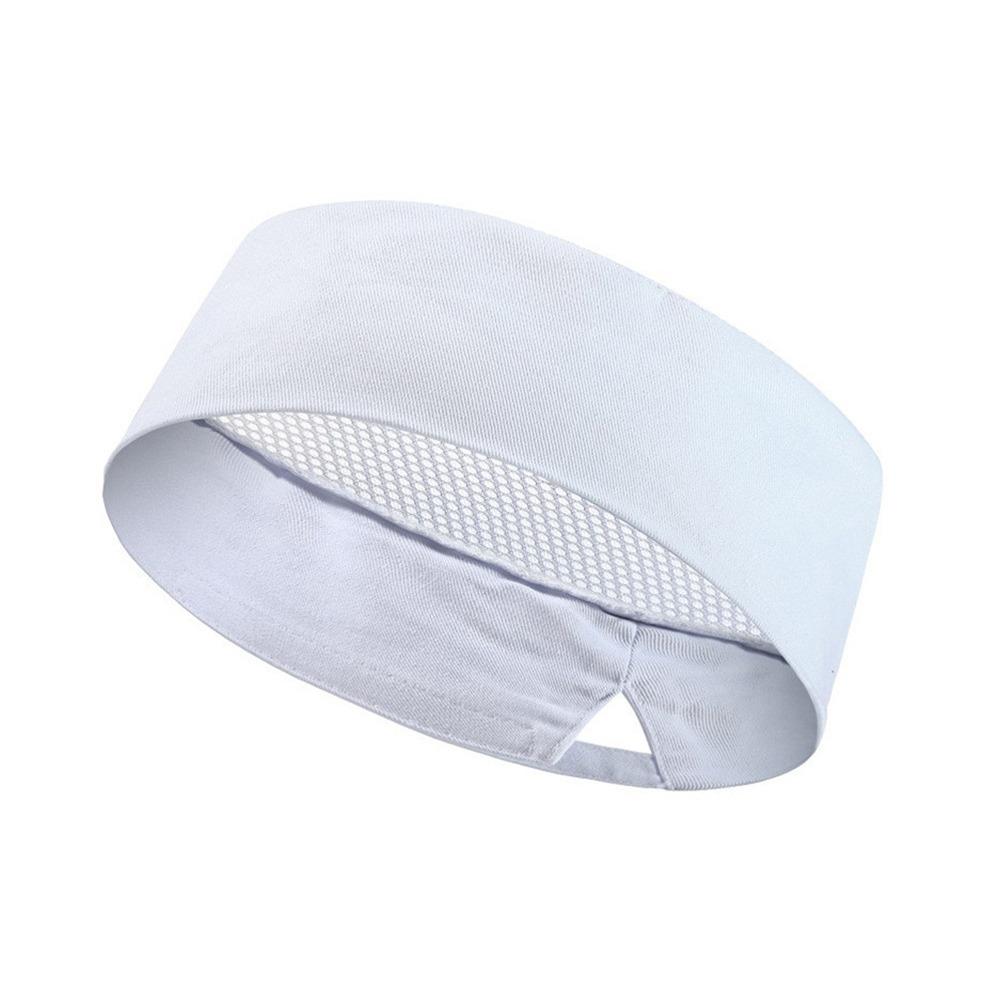 

Thin Net Chef Hats Japanese Korean Style Chef Beanie Chic Work Hat Food Service білий