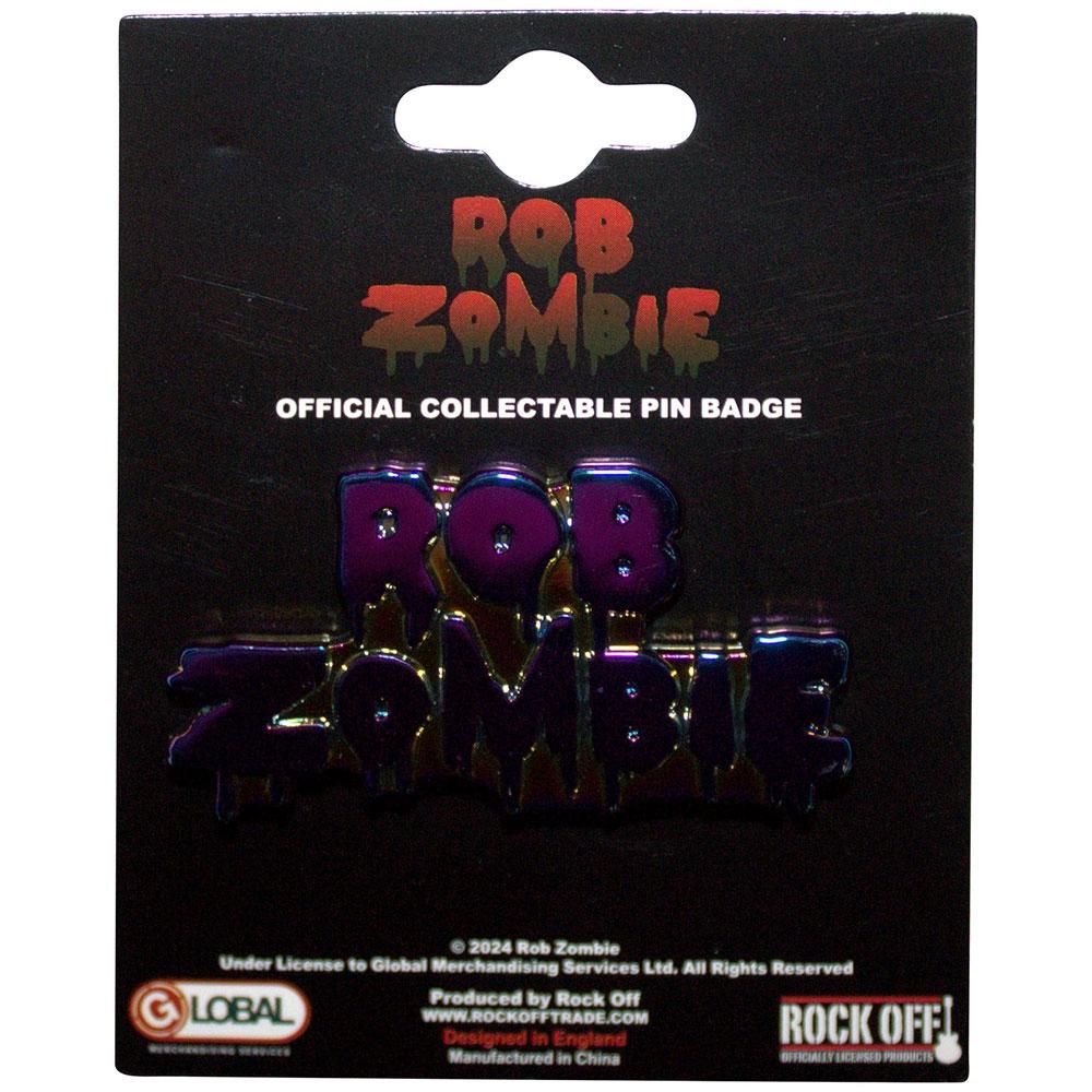 Rob Zombie Logo Badge