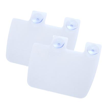 2 pezzi di ventosa per lavello da cucina, paraspruzzi per lavello, paraspruzzi per lavello, prova una varietà di macchie di acqua o olio facili da schizzare. Evitare di macchiare i vestiti.