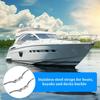 2 Pcs Marine Hardware Rope Cleat, 4 Inch Stainless Steel Dock Cleats Heavy Duty Rope Cleat Marine Stainless Deck Boat Cleats with Mounting