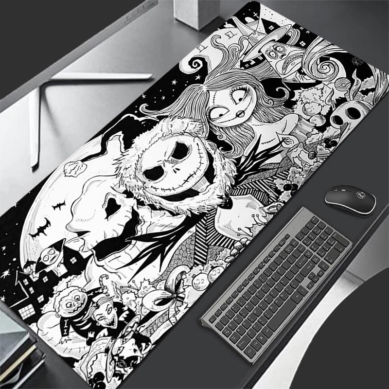 Mouse Pad rubber table Large Gamer Desk mat Computer Keyboard Pad Mini PC gaming accessories carpet Jack Skellington mousepad