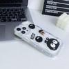 Fashion Drip Glue Genie Coal Ball Phone Case For iPhone 15 14 13 12 Pro Max Shockproof Cover For iPhone 15 14 13 12 Pro
