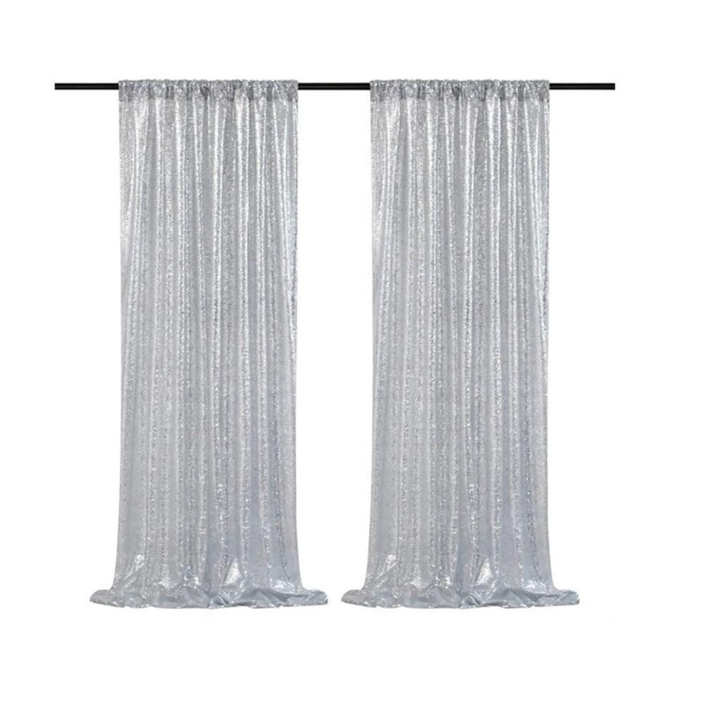 Polyester Funkelnde Pailletten-Hintergrund Dekorative Sequenz-Hintergrund Weihnachtsdekorationen