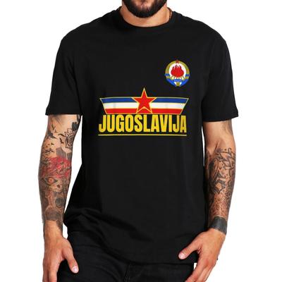 Mens Teeshirt Jugoslavija Zastava Yugoslavia Nationa Tshirt Jugoslavija Lovers Gift Vintage Tops Casual Cotton Unisex T Shirt