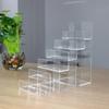6 Tiers Wallet Holder Stand Acrylic Jewelry Racks Organizer Clear Display Risers  Makeup