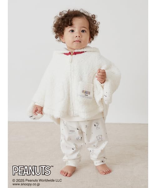 print long pants PBCP259193CRM80 [PEANUTS PUPPIES] [BABY] All-over