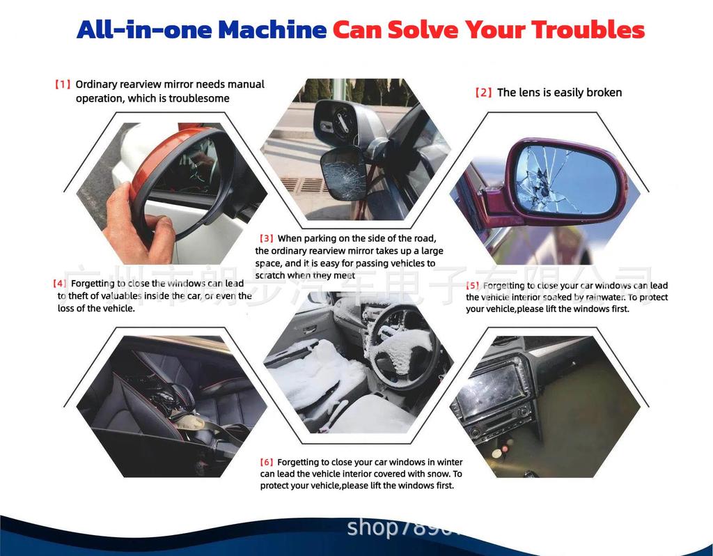 Infiniti Electric Folding Rearview Mirror Upgrade Accessory