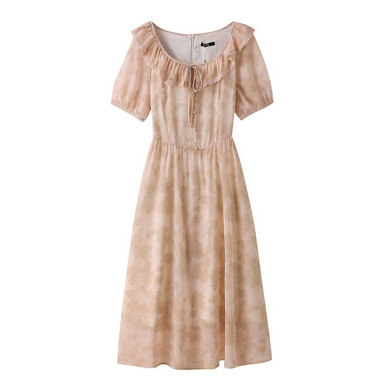 

Летнее женское платье большого размера, нежное и милое, длинное 6XL