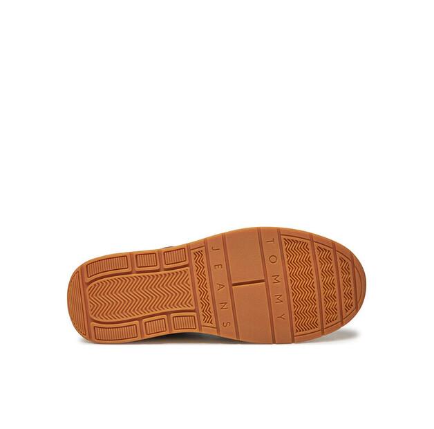 Мужские кроссовки Tommy Jeans Skater em0em01503 коричневые