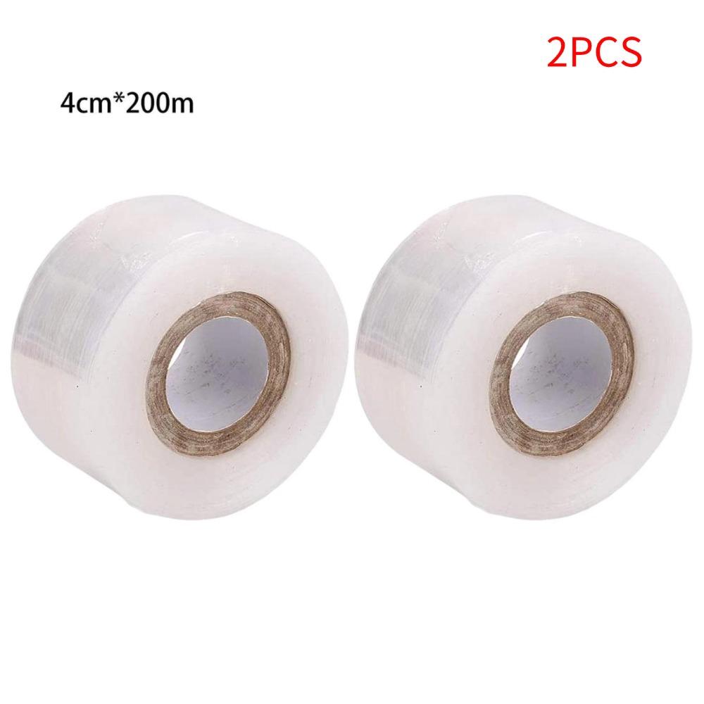 Nursery Grafting Tape Roll Stretchable Self-Adhesive Transparent Grafting Garden Plant Pruning Degradable Tape for Grafting