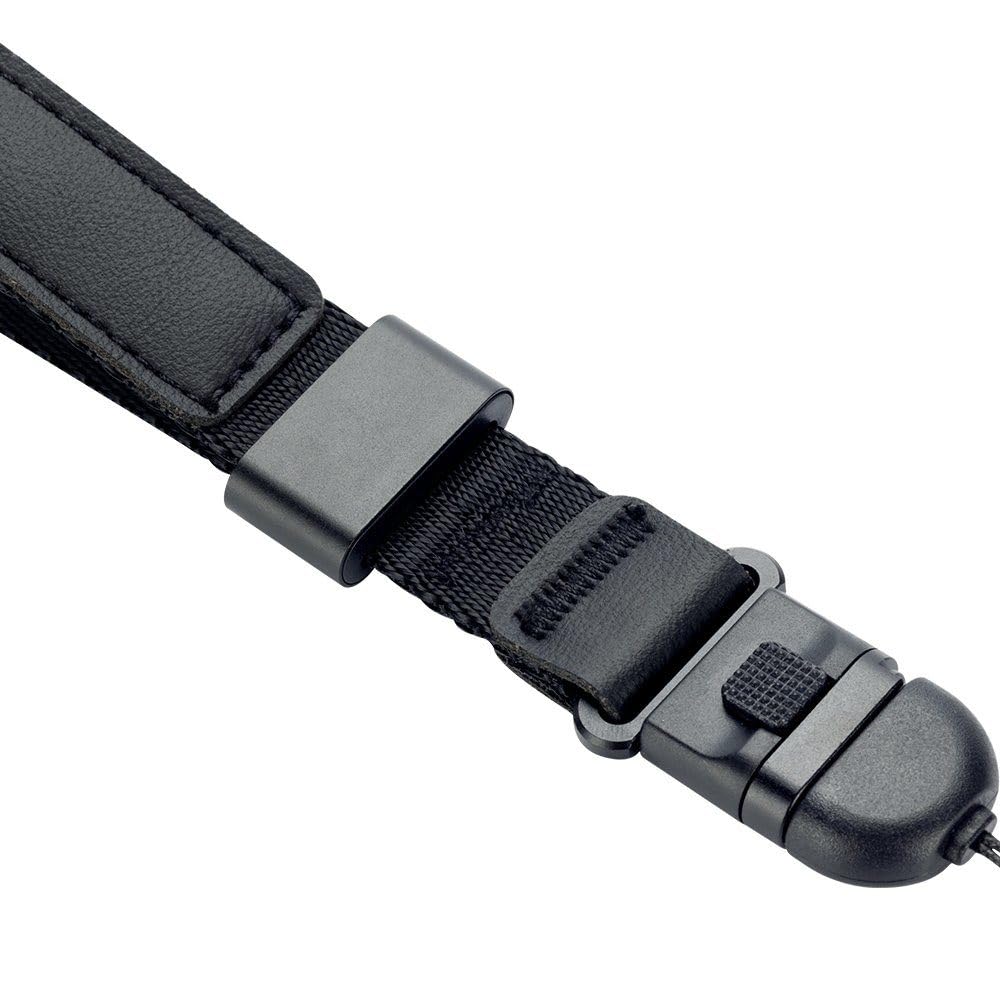 JJC Black Hand Strap Camera Strap with Magnetic Compatible with Most Digital Including and Ricoh WS-2 Buckle, Cameras, Sony, Olympus,