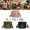 Collapsible Bucket Fishing Leakproof Waterproof Portable Water Container Foldable Wash Basin