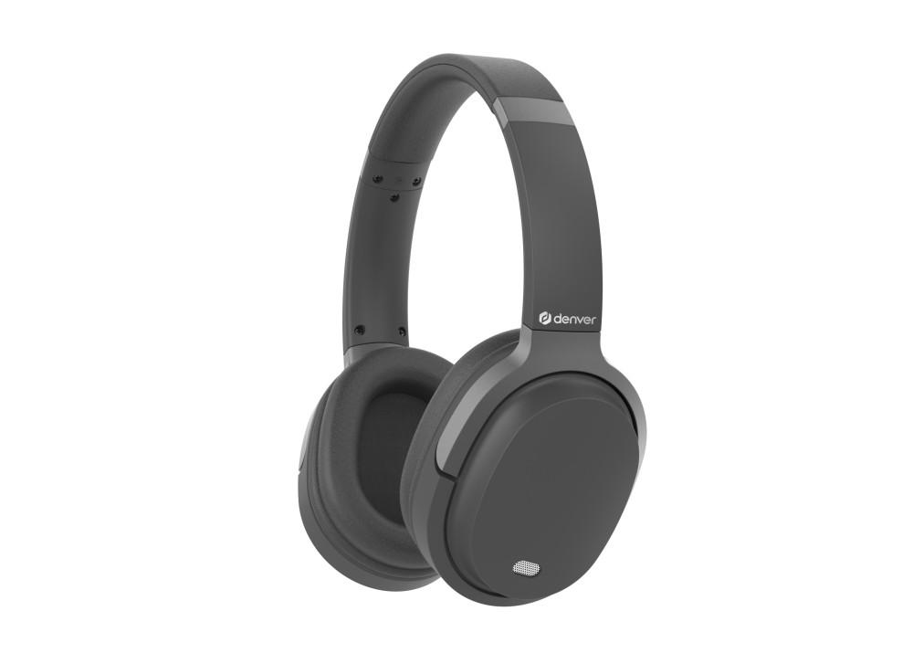 

Denver BTN-210B - Black On-Ear Headphones with Bluetooth and ANC, Denver чорний