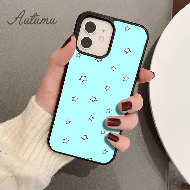 Starry Phone Case for iPhone 11 12 13 14 Pro Max Mini X XR XS SE 2020 5 6S 7 8 Plus Samsung Galaxy S21 S22 Cover Shell
