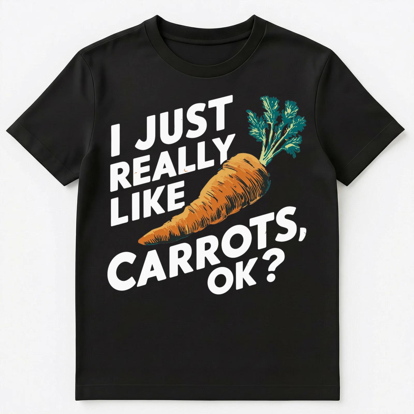I Just Really Like Carrots Ok Unisex T-Shirt S