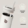 BOTTLE BOTTLE Insulated Water Bottle 24oz with Straw Lid and Handle for Sports Travel Gym Stainless Steel Water Bottles Double-Wall Vacuum Metal