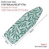 1Pcs With Elastic Edge Ironing Board Cover Stain Resistant Thick Cotton Padding Iron Heat Shield Universal Cloth Cover