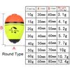 High Quality Buoyancy Plastic Ball Boia Eva Foam Fishing Float Bobber