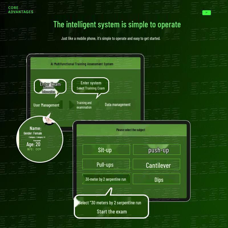 AI Fitness Training and Assessment Systems
