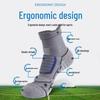 Men's Elite Plus Size Thickened Sports Socks: Mid-Calf Sweat-Absorbing for Autumn/Winter, Ideal for Basketball & Running
