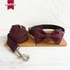 MUTTCO UBT-006 Double Layer Dog Collar Bow Tie