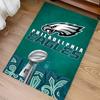 1pc Philadelphia Eagles LOGO Print Area Rug - Soft,Washable Non-Slip Indoor Mat for Office Chairs,Living Room,Home Office Decorative Rug
