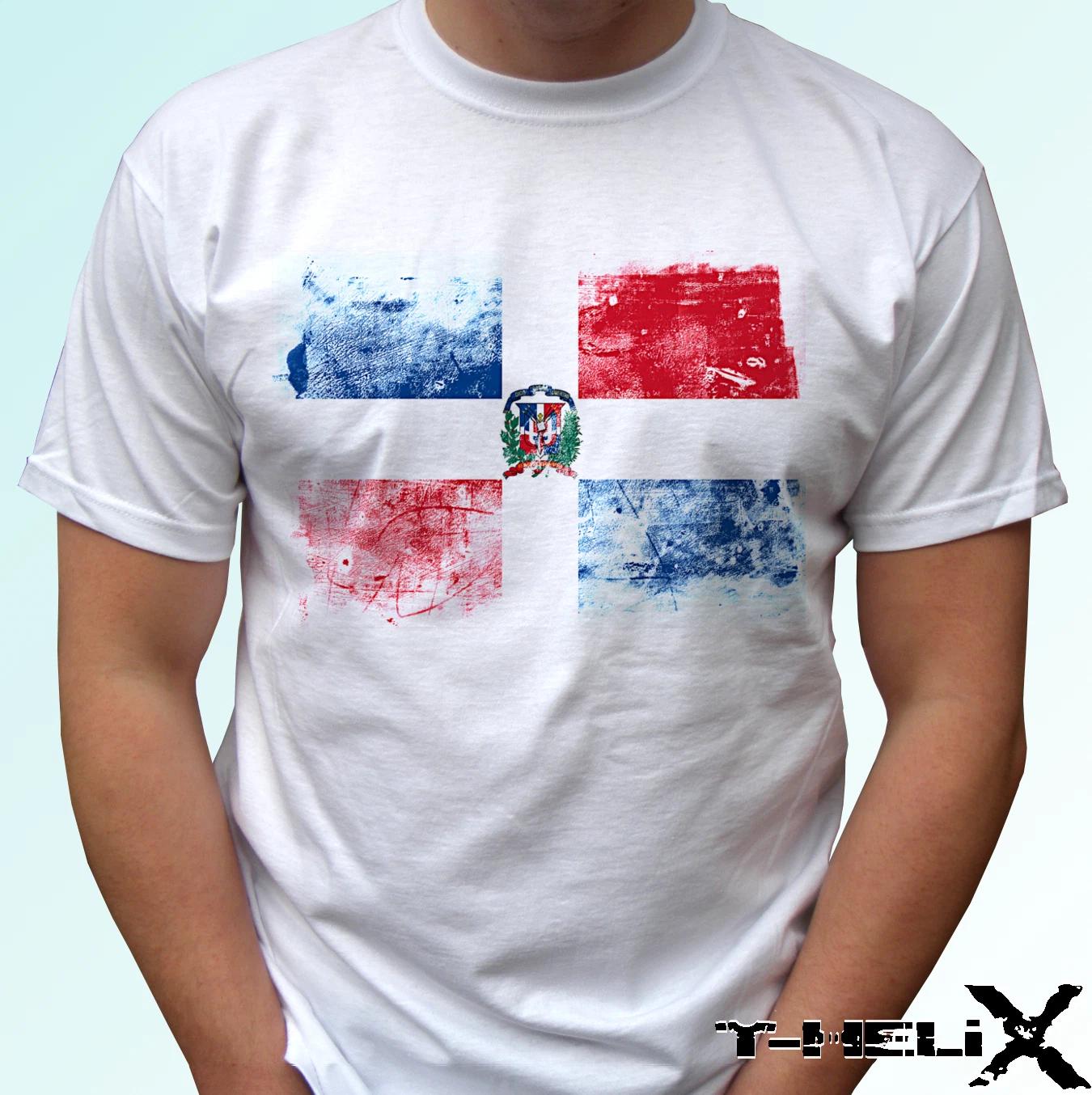 

Dominican Republic flag - white kids boys T-Shirt top - s s kids & baby sizes 150