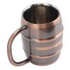 Stainless Steel Beer Mug Double Layer Insulation Multipurpose Safe Ergonomic Milk Tea Mug for Home