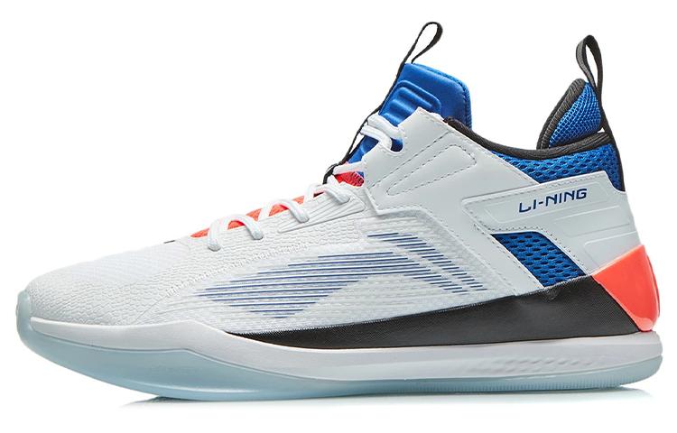 Li Ning Raid Way Of Wade Textile, TPU Rebound Cushioning Abrasion Resistant Slip Resistant Low Top Basketball Shoes ABAR115-2