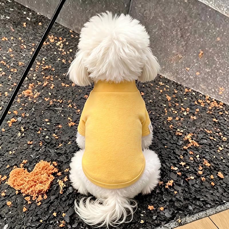 Dog clothes autumn and winter than bear teddy puppet small dog cat pet anti-hair German velvet two feet bottoming pajamas