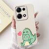 For Xiaomi Redmi Note 14S Case 6.67'' Cute Cat Dinosaur Cartoon Cover Matte Phone Case For Redmi Note 14S Note14S 4G Soft Fundas