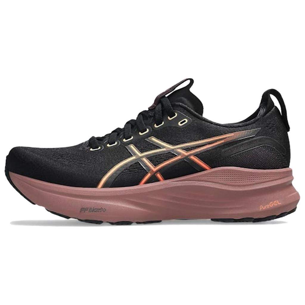 Asics Gel-Kayano 32 Comfortable Versatile Durable Low-Top Running Shoes Women Sneaker Black Purple Pink 1012B838-003