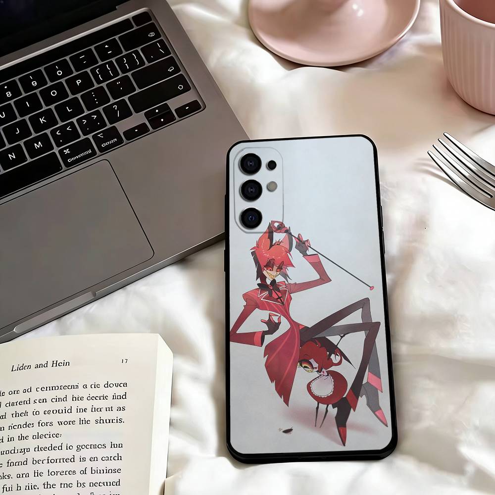 A-Alastor H-Hazbin H-Hotel Phone Case For Samsung S25,S24,S21,S22,S23,S30,Ultra,S20,Plus,Fe,Lite,Note,10,Black Cover