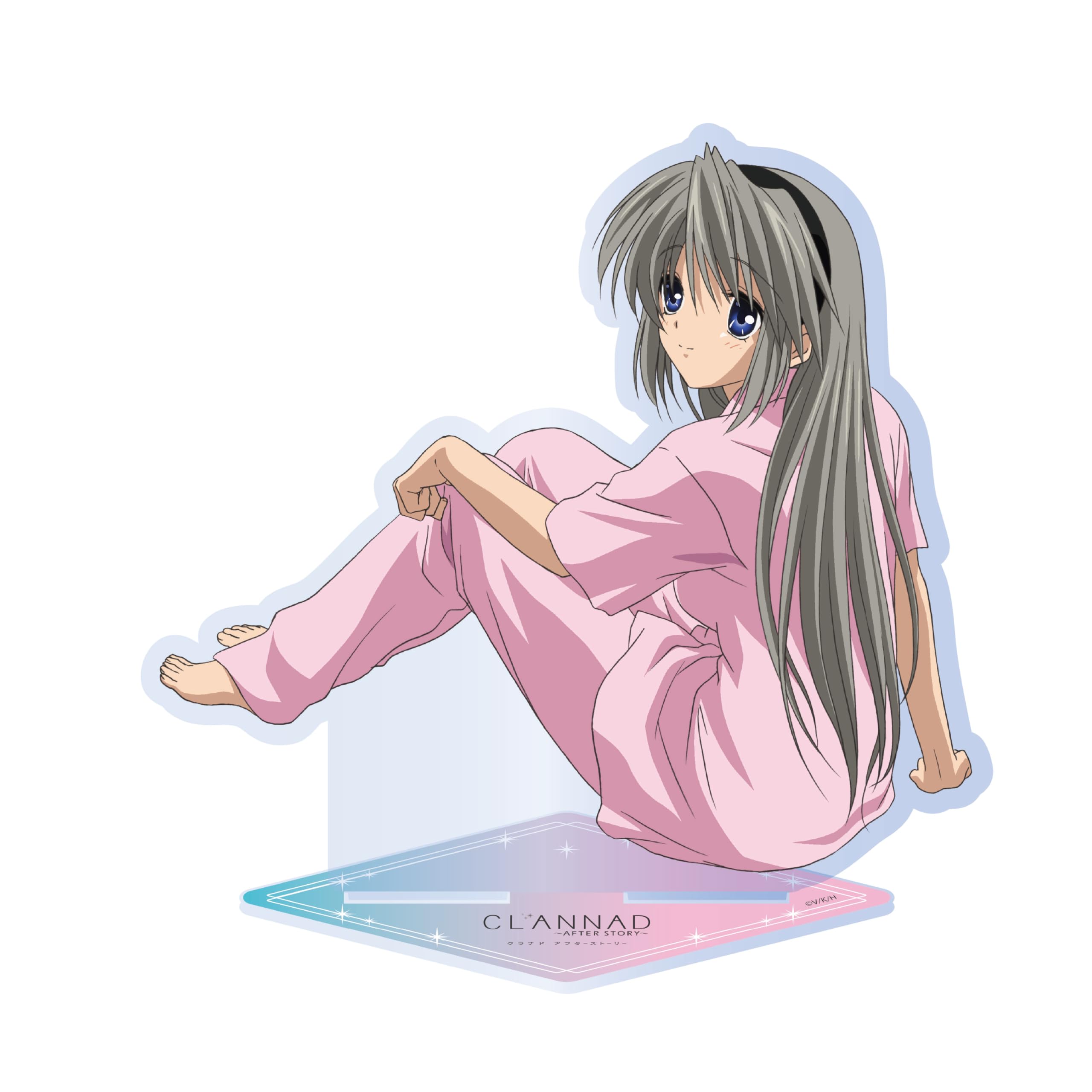 CLANNAD AFTER STORY Томоё Сакагами Пижамная версия. БОЛЬШАЯ акриловая подставка