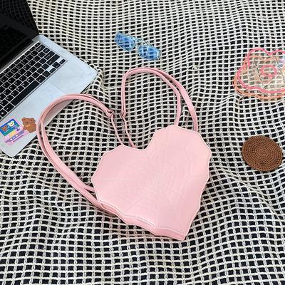 Straßenwind Liebe Stickgarn Messenger Bag Personalisierte Spinnennetz Damen Tasche Multifunktionale Doppelschulter Messenger Bag