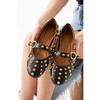 Women's Buckle Strap Flat Shoes