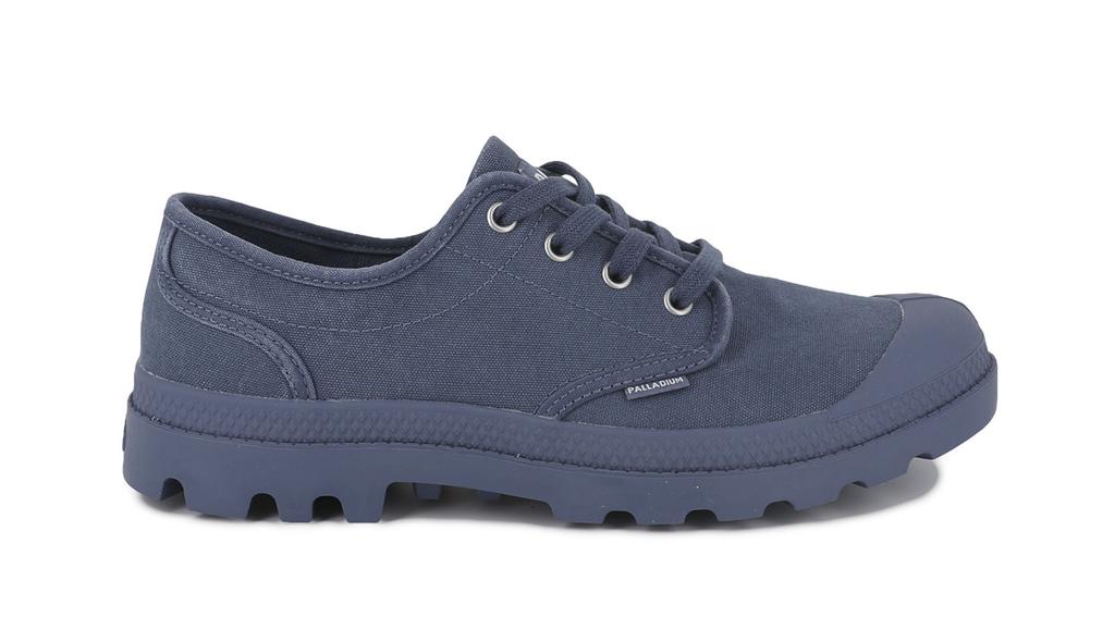 Palladium Pampa Oxford sneakers 100% cotton canvas blue