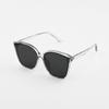 Unisex Sommer Graue Oversized Sonnenbrille