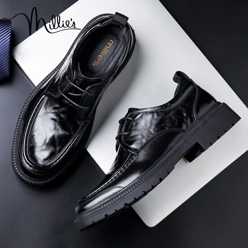 Miaoli Men s Formal Casual British Style Leather Shoes 44