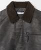 Millo Archive Vintage Shearling Middle Leather Jacket [Espresso]