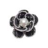 Handmade Korean Camellia Brooch: Elegant Women's Fashion Pin