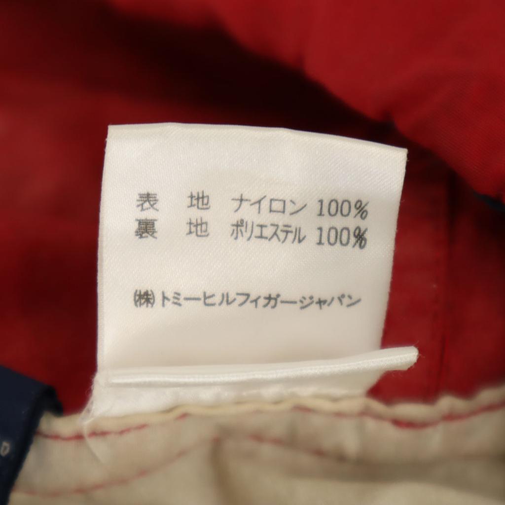 Tommy Hilfiger 90er Jahre Alte Flaggen-Etikett Pullover Nylonjacke L Kapuzenpullover Herren Gebraucht