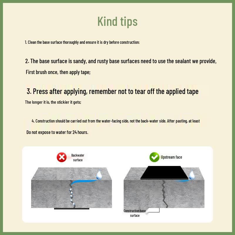 Butyl Rubber Waterproof Sealing Tape
