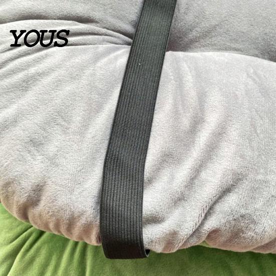 Seat Cushion with Ties Chair Back Support, Cozy Plush Dining Pad Straps Ties, Soft Warm for Office Chairs Ergonomic